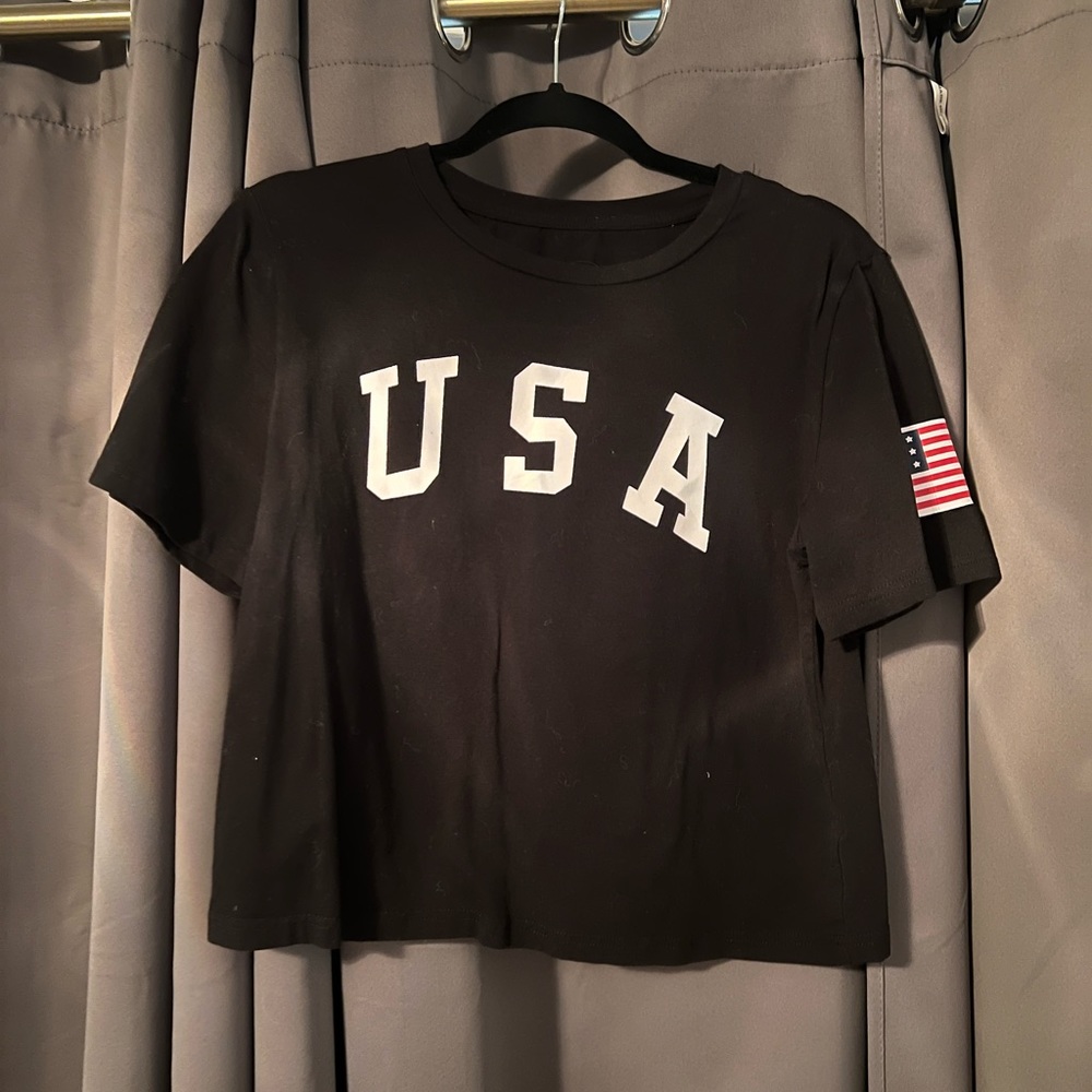USA Crop Top